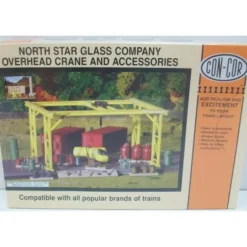 Con-Cor 002-009072 Overhead Crane & Accessories HO Kit - Model Train Junction: Quality Parts and Art Supplies