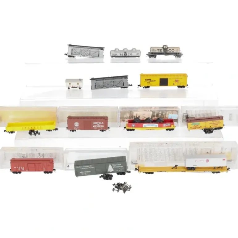 Con-Cor & Others N Scale Assorted Freight Cars [13] VG - Model Train Junction: Quality Parts and Art Supplies