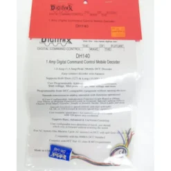 Digitrax DH140 1 Amp Digital Command Mobile Decoder - Model Train Junction: Quality Parts and Art Supplies