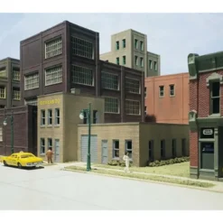 DPM 11200 HO City Cab Company Building Kit - Model Train Junction: Quality Parts and Art Supplies