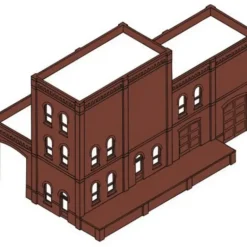 DPM 35300 HO Four-in-One #2 Industry/Warehouse 213 Piece Modular Kit - Model Train Junction: Quality Parts and Art Supplies