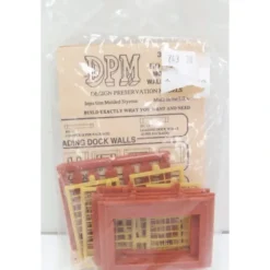 DPM 301-75 HO One-Story Wall Sections W/Steel Sash Window Kit - Model Train Junction: Quality Parts and Art Supplies