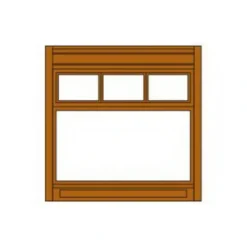 DPM 301-62 HO Street Level Wall Sections W/20th Century Window Kit - Model Train Junction: Quality Parts and Art Supplies