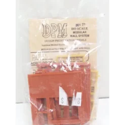 DPM 301-71 HO Street Level Wall Sections W/Steel Sash Entry Kit - Model Train Junction: Quality Parts and Art Supplies