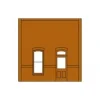 DPM 301-31 HO Street Level Wall Sections With Rectangular Entry Kit - Model Train Junction: Quality Parts and Art Supplies