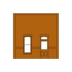 DPM 301-31 HO Street Level Wall Sections With Rectangular Entry Kit - Model Train Junction: Quality Parts and Art Supplies