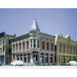 DPM 51300 N Corner Turret Building Kit - Model Train Junction: Quality Parts and Art Supplies