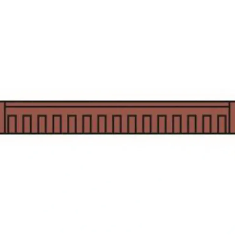 DPM 60132 N Cornice Modular Wall System Kit - Model Train Junction: Quality Parts and Art Supplies