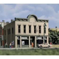 DPM 50800 N Scale Crestone Credit Union Building Kit - Model Train Junction: Quality Parts and Art Supplies