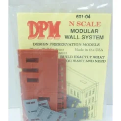 DPM 60104 N Street/Dock Level Entry Doors (Pack of 3) - Model Train Junction: Quality Parts and Art Supplies