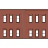 DPM 60122 N Two-Story 12 Window Kit (Pack of 3) - Model Train Junction: Quality Parts and Art Supplies