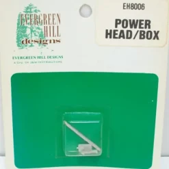 Evergreen Hill 8006 HO Power Head/Box Metal Kit. - Model Train Junction: Quality Parts and Art Supplies