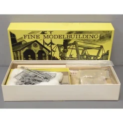 Fine Scale Miniatures 135 HO Scale Two-Stall Engine House Laser-Cut Building Kit LN/Box - Model Train Junction: Quality Parts and Art Supplies