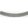 Gargraves 42-402-SW S Gauge Stainless 42" Curve Wood Tie Sectional Track - Model Train Junction: Quality Parts and Art Supplies