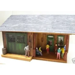 Granville Buildings 112 O Scale Granville Junction Train Station Building Kit - Model Train Junction: Quality Parts and Art Supplies