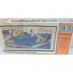 Heljan 9037 Con Cor HO Scale Superior Baking Company Building Kit - Model Train Junction: Quality Parts and Art Supplies
