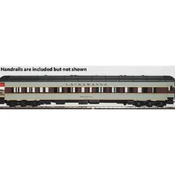 IHC 49344 DL&W Heavyweight Observation "Princess Joan" - Model Train Junction: Quality Parts and Art Supplies
