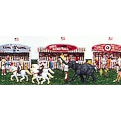 IHC 5122 HO Concession Booths King Kong/Barney's Basketball/Spin Group 2 Kit - Model Train Junction: Quality Parts and Art Supplies