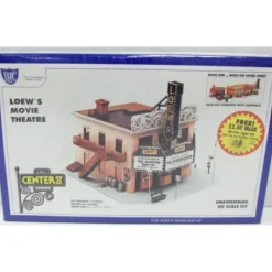 IHC 7799 HO Loew's Movie Theatre Building Kit - Model Train Junction: Quality Parts and Art Supplies