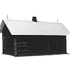 IHC 4101 HO Rural Freight and Passenger Station Building Kit - Model Train Junction: Quality Parts and Art Supplies