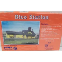 IHC 807 HO Scale Rico Station Building Kit - Model Train Junction: Quality Parts and Art Supplies
