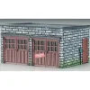 Imex 6151 HO Assembled Two Car Garage - Model Train Junction: Quality Parts and Art Supplies