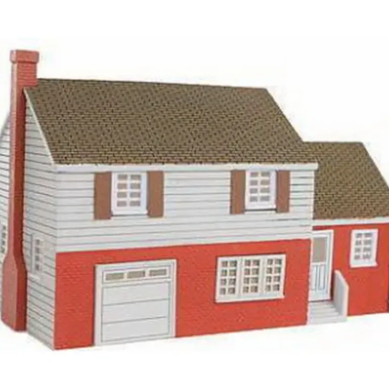 Imex 6144 HO Scale Split Level House - Model Train Junction: Quality Parts and Art Supplies