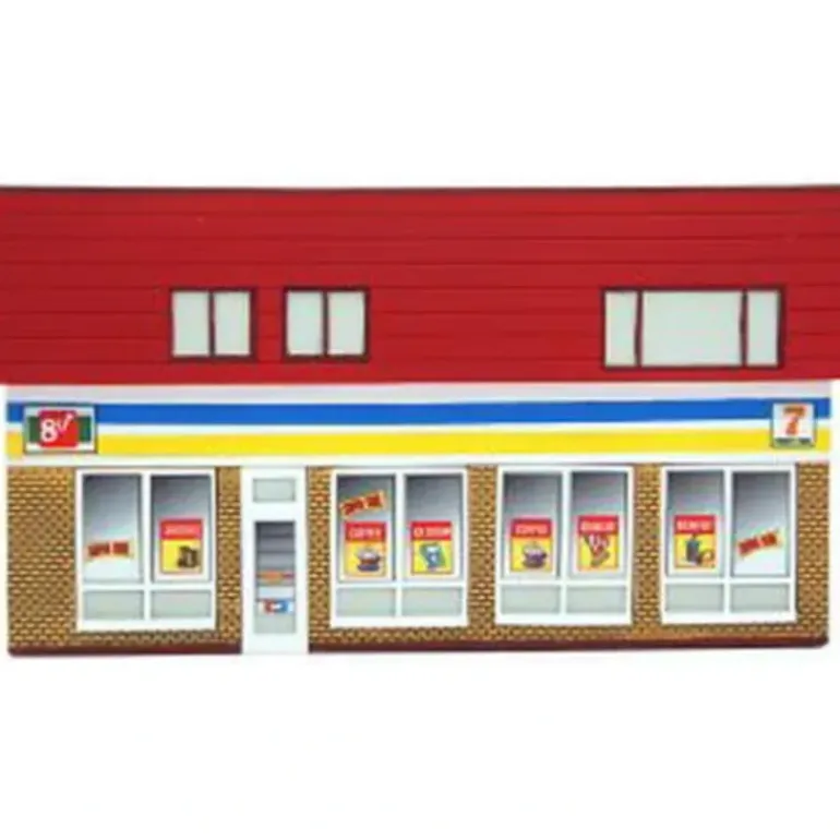 Imex 6325 N Convenience Store Building Kit - Model Train Junction: Quality Parts and Art Supplies