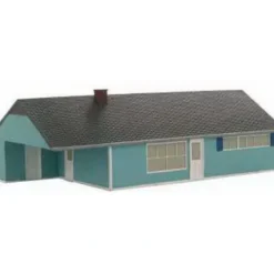 Imex 6315 N Levittown Model D House Building - Model Train Junction: Quality Parts and Art Supplies