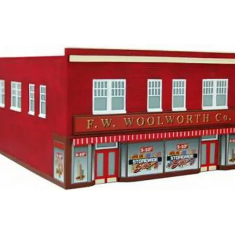 Imex 6317 N Scale FW Woolworth Co. Building - Model Train Junction: Quality Parts and Art Supplies