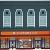 Imex 6320 N Scale W.T. Grant Co. Building - Model Train Junction: Quality Parts and Art Supplies
