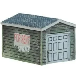 Imex 6360 N Single Car Garage Building - Model Train Junction: Quality Parts and Art Supplies