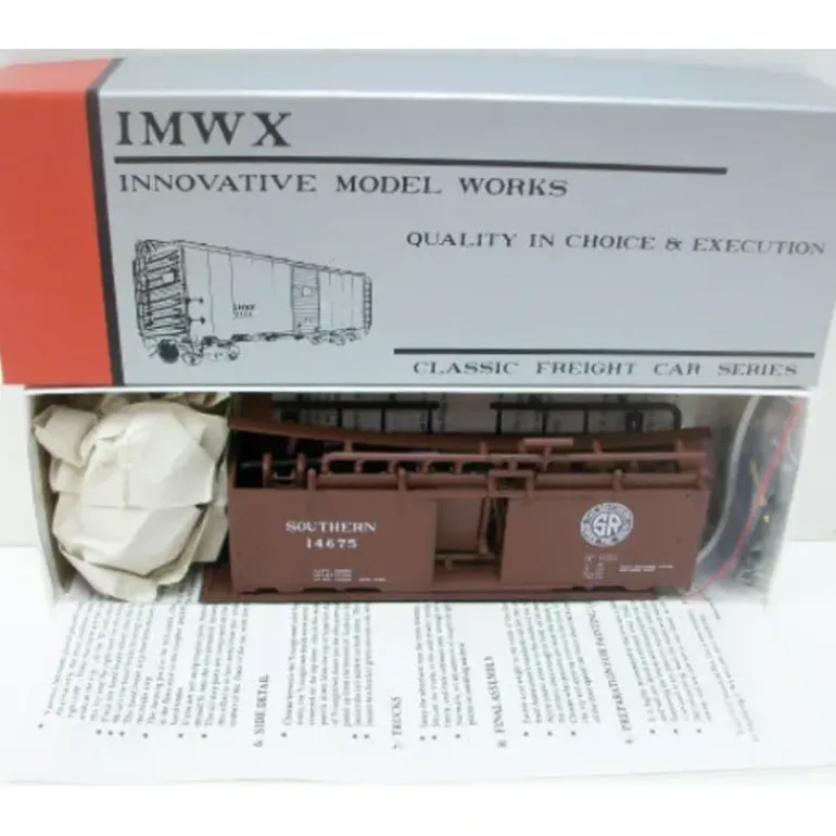 IMWX 675 HO Southern #14675 1937 AAR Boxcar Kit - Model Train Junction: Quality Parts and Art Supplies