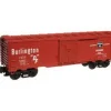 Industrial Rail 1002011 O Burlingon Route Single Door Boxcar - Model Train Junction: Quality Parts and Art Supplies