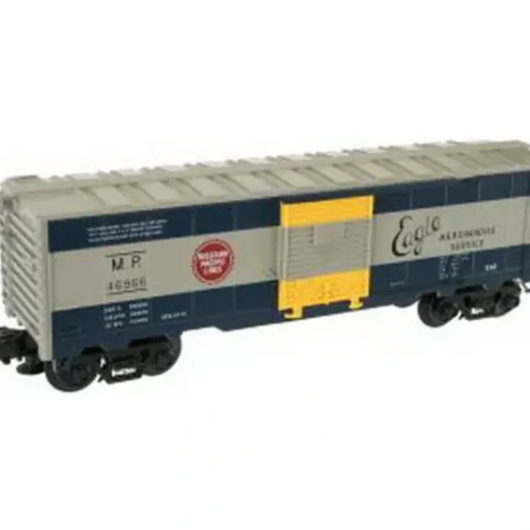 Industrial Rail 1002006-1 O Missouri Pacific Single Door Boxcar #46966 - Model Train Junction: Quality Parts and Art Supplies