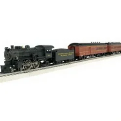 Industrial Rail 1009200 PRSL Atlantic City Express O Gauge Steam Train Set - Model Train Junction: Quality Parts and Art Supplies