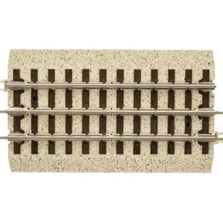 Industrial Rail 1001053 5-1/2" Straight (4) - Model Train Junction: Quality Parts and Art Supplies