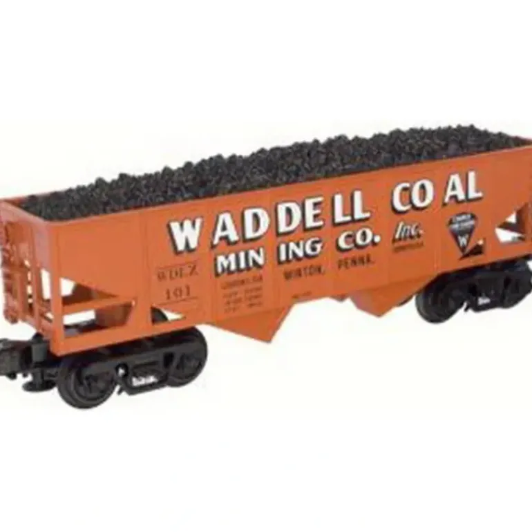Industrial Rail 1006004 Waddell Coal 2-Bay Hopper - Model Train Junction: Quality Parts and Art Supplies