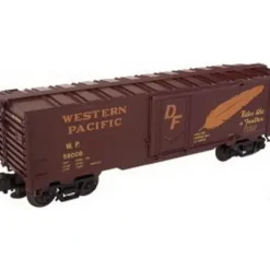 Industrial Rail 1002104 Western Pacific Plug Door Boxcar - Model Train Junction: Quality Parts and Art Supplies