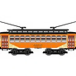 Industrial Rail 1008110B Atlantic City 0-27 Trolley #117 - Model Train Junction: Quality Parts and Art Supplies