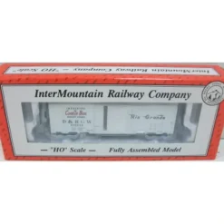 InterMountain 60034 HO D&RGW Cookie Box Boxcar - Model Train Junction: Quality Parts and Art Supplies