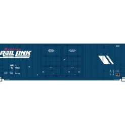 InterMountain, 4131001-06, HO Scale, Gunderson 50' High Cube Double Door Box Car, Montana Rail Link, #10063 - Model Train Junction: Quality Parts and Art Supplies
