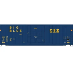 InterMountain, 4130006-05, HO Scale, Gunderson 50' High Cube Double Door Box Car, CSX, #151347 - Model Train Junction: Quality Parts and Art Supplies