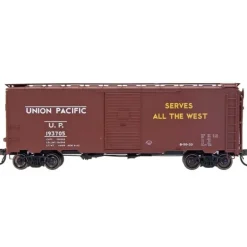 InterMountain 45815-30 HO Scale Union Pacific 10'6" 1937 AAR Boxcar #193731 - Model Train Junction: Quality Parts and Art Supplies