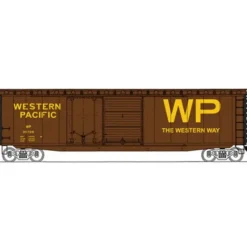 InterMountain 45614-03 HO Western Pacific 50' Double Door Box Car # 35729 - Model Train Junction: Quality Parts and Art Supplies