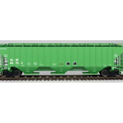 Intermountain, HO, 453119-03, 4750 Cu. Ft. 3-Bay Covered Hopper, Frisco, #86601 - Model Train Junction: Quality Parts and Art Supplies