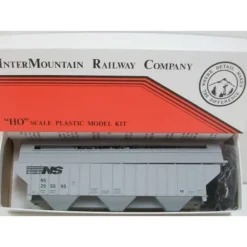 InterMountain NS-12 HO NS 3-Bay Covered Hopper Kit - Model Train Junction: Quality Parts and Art Supplies