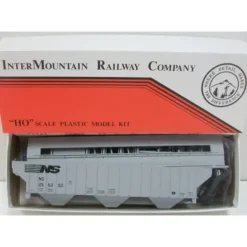 InterMountain NS-06 HO NS 3-Bay Covered Hopper Kit - Model Train Junction: Quality Parts and Art Supplies