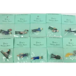 Jim's 10 Pewter Hand Painted O Scale Figure Pack #5 - Model Train Junction: Quality Parts and Art Supplies