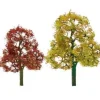 JTT Scenery Products 92061 HO 4.5-4" Premium Autumn Deciduous Tree (Pack of 2) - Model Train Junction: Quality Parts and Art Supplies